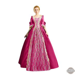 Robe Baroque Femme Époque Faste