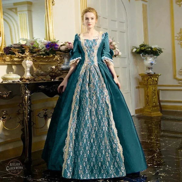 Robe Baroque Femme pour Look Steampunk Unique