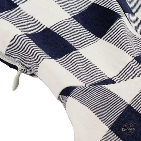 Robe Femme Vintage en Motif Damier