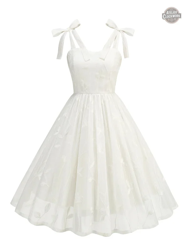 Robe vintage à bretelles, parfaite pour événements