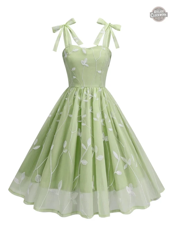 Robe brodée pour une esthétique Steampunk