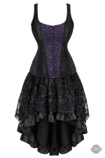 Robe bustier en coupe corset