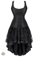 Robe corset avec décolleté séduisant