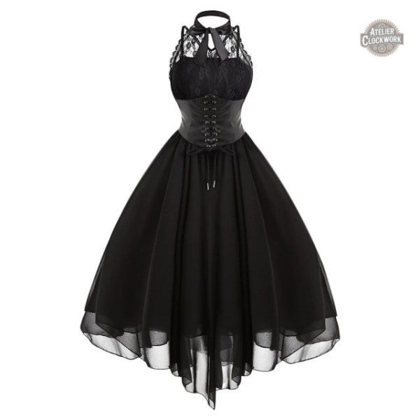 Robe Ancienne au style Steampunk estival