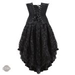 Robe gothique avec corset, idéale pour les soirées uniques