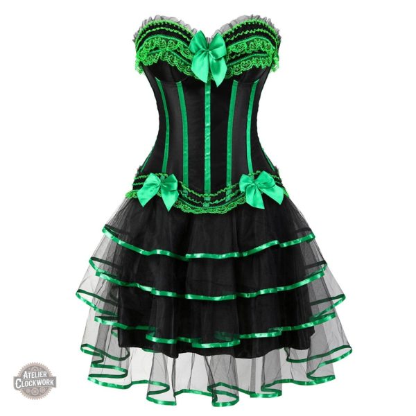 Robe Victorienne moderne aux détails raffinés
