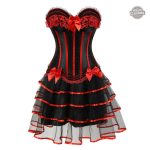 Robe Steampunk avec silhouette corsetée