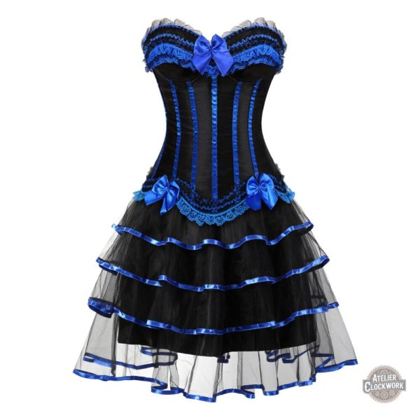Robe Steampunk avec design corset élégant