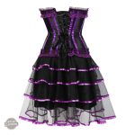 Robe Steampunk élégante à corset