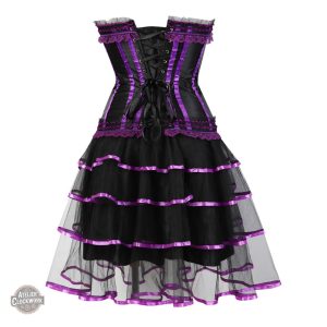 Robe Steampunk élégante à corset