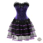Robe Victorienne corsetée au style unique