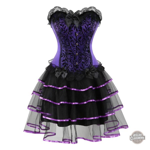 Robe Victorienne corsetée au style unique