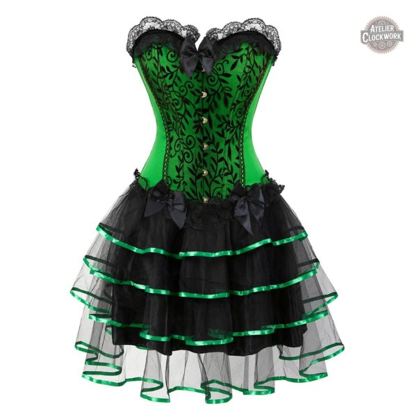 Robe corsetée pour un look victorien