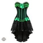 Robe Steampunk élégante pour femme au style burlesque