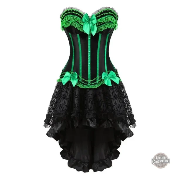 Robe à volants burlesques pour une silhouette unique