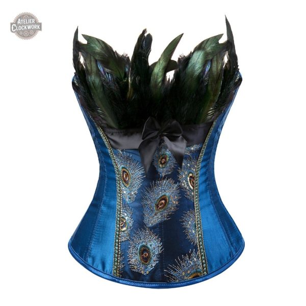 Robe corsetée avec un flair steampunk distinctif