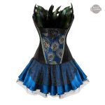 Robe Steampunk Femme avec corset élégant