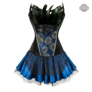 Robe Steampunk Femme avec corset élégant
