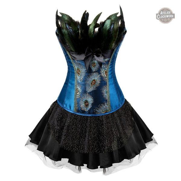 Tenue de soirée Steampunk pour femme chic