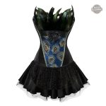 Robe corsetée au style steampunk unique
