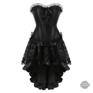 Robe Burlesque Steampunk élégante pour femme
