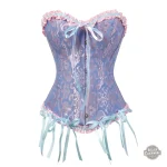 Robe Victorienne Steampunk avec tulle délicat