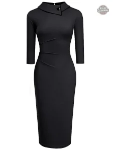 Robe Gothique Crayon au style vintage