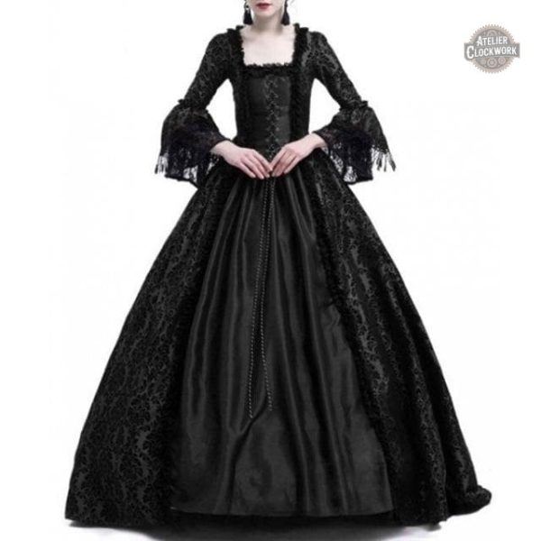 Robe de bal Princesse avec détails steampunk raffinés