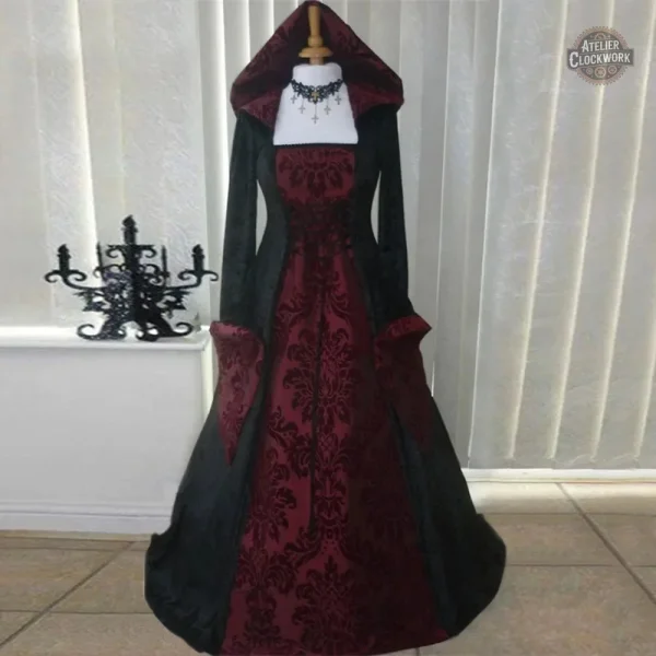 Costume Femme inspiré de l'époque Victorienne