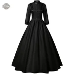 Mode steampunk : robe noire inspirée des contes de fées