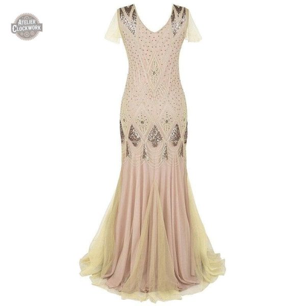 Robe victorienne pour une soirée estivale