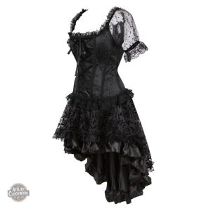 Robe corsetée inspirée du style victorien
