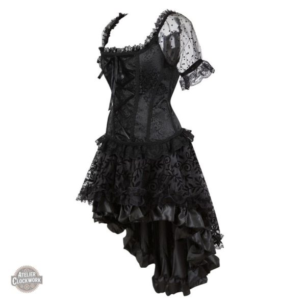 Robe corsetée inspirée du style victorien