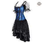 Robe effet corset pour une allure steampunk