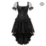 Style steampunk féminin : robe corsetée unique