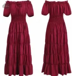 Tenue féminine inspirée des années victoriennes