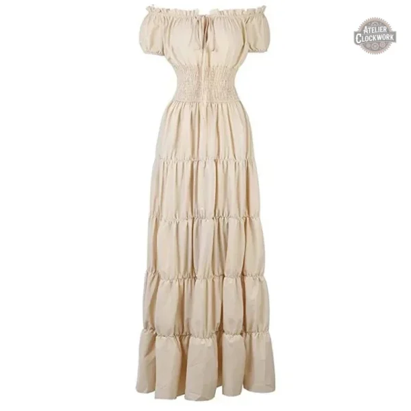 Robe élégante avec design inspiré de l'Irlande