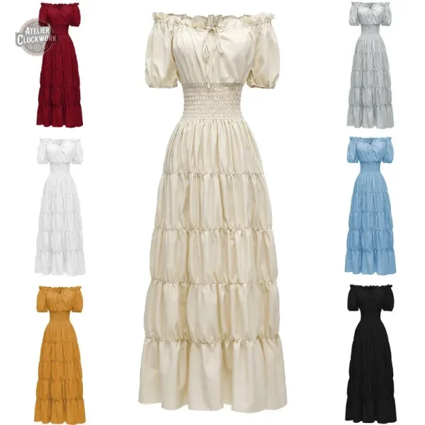 Robe Steampunk Femme inspirée de l'époque victorienne