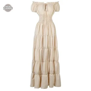 Robe Victorienne à manches longues pour look rétro