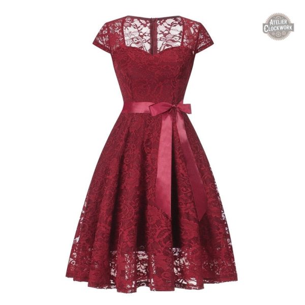 robe-ere-victorienne-steampunk-store-1 Robe Steampunk Ère Victorienne pour Femme