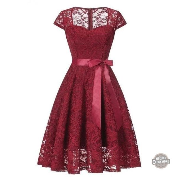 Robe Steampunk avec détails vintage et chic