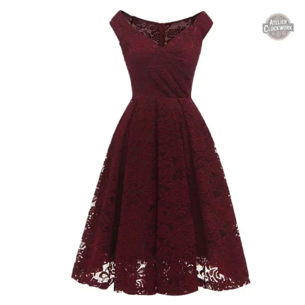 Robe steampunk avec allure vintage raffinée