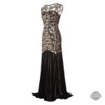 Robe gothique élégante pour un look vintage moderne