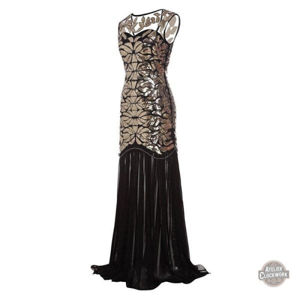 Robe gothique élégante pour un look vintage moderne