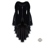 Robe Gothique en Dentelle Noire