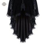 Style Gothique Femme en Dentelle Noir
