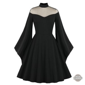 Robe Gothique Manches Longues - Style Régence