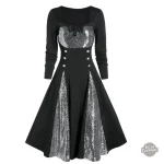 Robe gothique femme inspirée du style médiéval