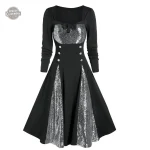 Robe élégante alliant passé et futur