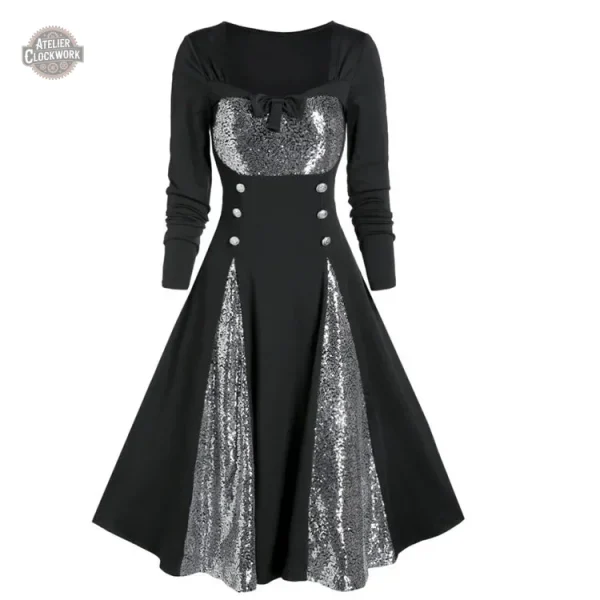 Robe élégante alliant passé et futur